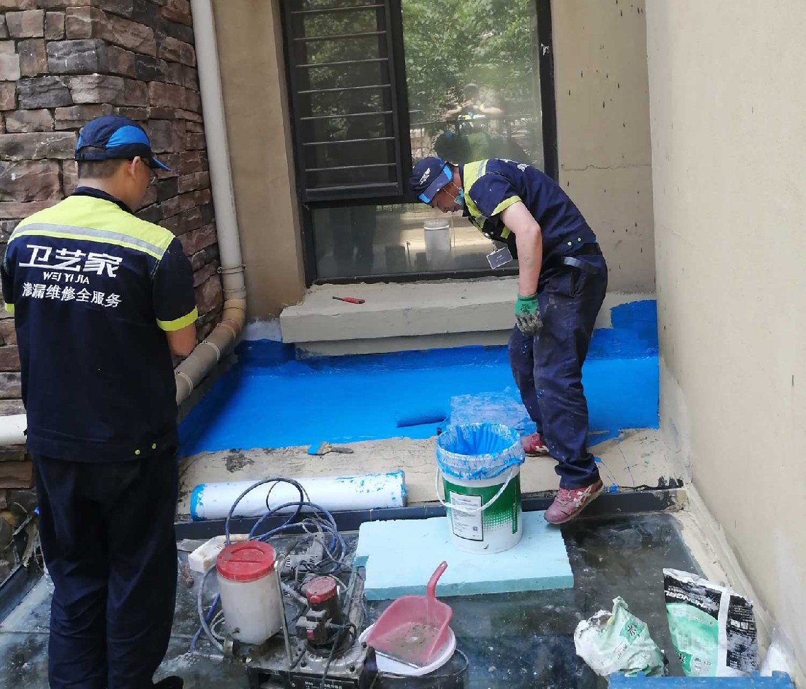 露台屋面防水施工
